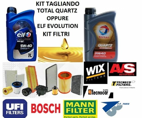 Kit tagliando olio - olio, +